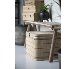 PETIT BANC EN BOIS RECYCLE UNIQUE - IB LAURSEN