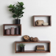 ETAGERE RECTANGLE EN BOIS RECYCLE - RAW MATERIALS 