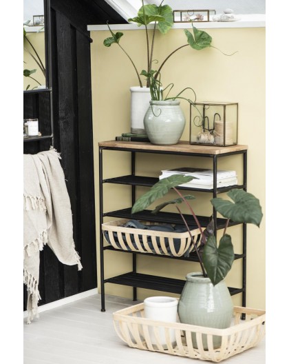 ETAGERE METAL ET PLATEAU BOIS BROOKLYN - IB LAURSEN