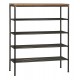 ETAGERE METAL ET PLATEAU BOIS BROOKLYN - IB LAURSEN