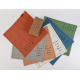 LOT DE 6 SERVIETTES DE TABLE LE BONHEUR - SOPHIE JANIERE