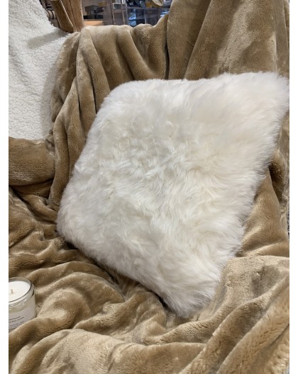 COUSSIN PEAU DE MOUTON NATURELLE - TERGUS