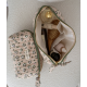 TROUSSE DE BEAUTE BENGAL NOUGAT - BINDI ATELIER