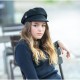 CASQUETTE GAVROCHE NAVY BLACK - LA PANTOUFLE A PEPERE