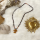 COLLIER COQUILLAGE PENDENTIF AIGLE- LES FILLES DE COEUR 