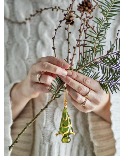 DECORATION DE NOËL EN VERRE CHERLYN - BLOOMINGVILLE