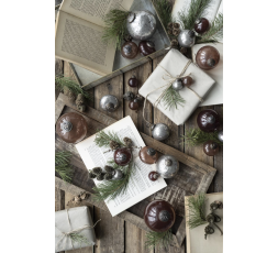 PETITE BOULE DE NOËL EN VERRE SOUFFLÉ - IB LAURSEN