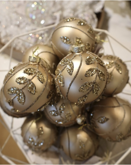 BOULE DE NOËL EN VERRE - WEISTE 