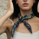 MINI FOULARD EN SOIE - LES BELLES VAGABONDES 