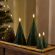 BOUGIE LED SAPIN LAURA EN CIRE - SIRIUS