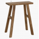 TABOURET EN BOIS RECYCLE - RAW MATERIALS 