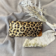 ETUI À LUNETTES EN CUIR LEOPARD 